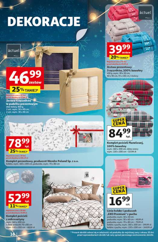 Auchan - gazetka promocyjna Gazetka katalog prezenty Świera jak babcię kocham Hipermarket Auchan  do wtorku 23.12 - strona 16
