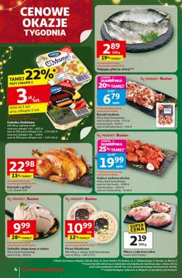 Auchan - gazetka promocyjna Gazetka Święta jak babcię kocham Supermarket Auchan od czwartku 27.11 do środy 03.12 - strona 4