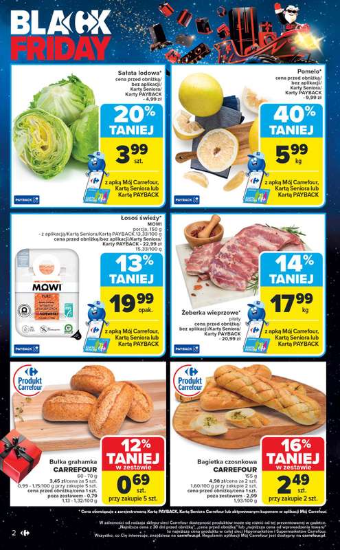 Carrefour Market - gazetka promocyjna Gazetka Weekend promek już od czwartku od czwartku 27.11 do soboty 29.11 - strona 2