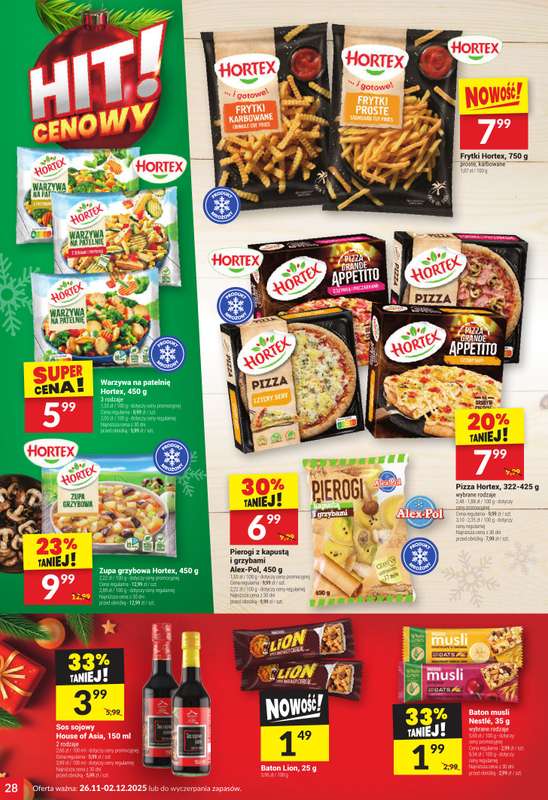 Twój Market - gazetka promocyjna Gazetka od środy 26.11 do wtorku 02.12 - strona 28