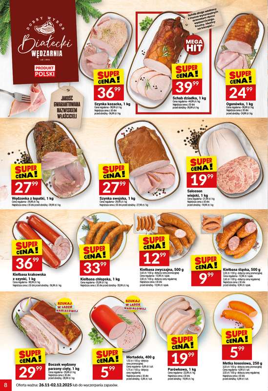 Twój Market - gazetka promocyjna Gazetka od środy 26.11 do wtorku 02.12 - strona 8