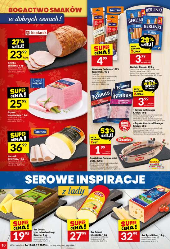 Twój Market - gazetka promocyjna Gazetka od środy 26.11 do wtorku 02.12 - strona 10