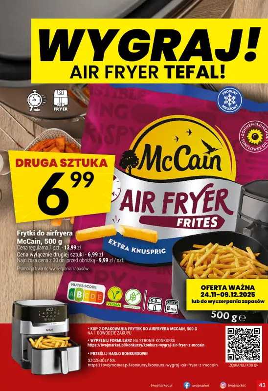 Twój Market - gazetka promocyjna Gazetka od środy 26.11 do wtorku 02.12 - strona 43