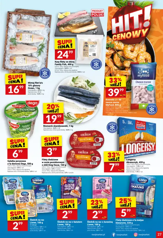 Twój Market - gazetka promocyjna Gazetka od środy 26.11 do wtorku 02.12 - strona 27