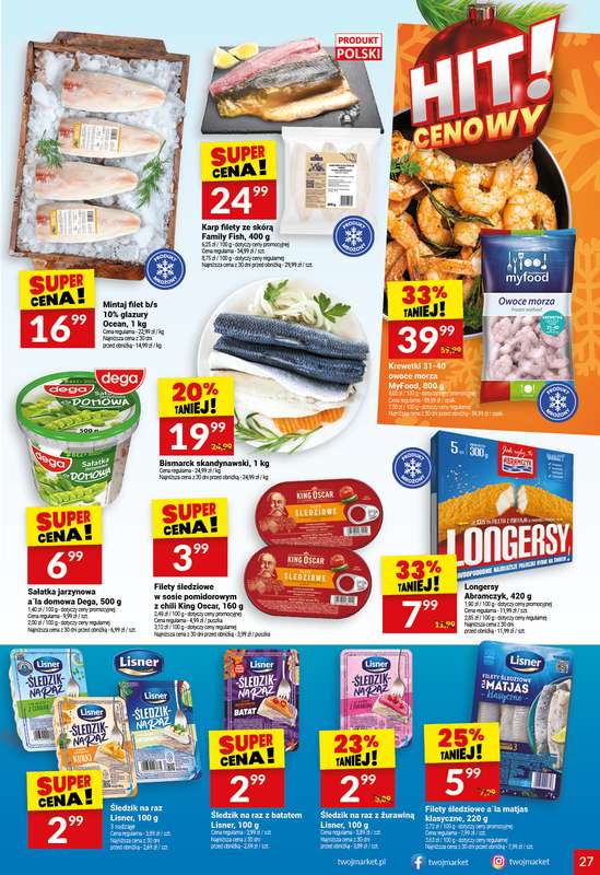 Twój Market - gazetka promocyjna Gazetka od środy 26.11 do wtorku 02.12 - strona 27
