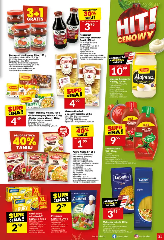 Twój Market - gazetka promocyjna Gazetka od środy 26.11 do wtorku 02.12 - strona 25