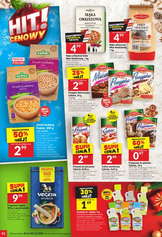 Twój Market - gazetka promocyjna Gazetka od środy 26.11 do wtorku 02.12 - strona 42