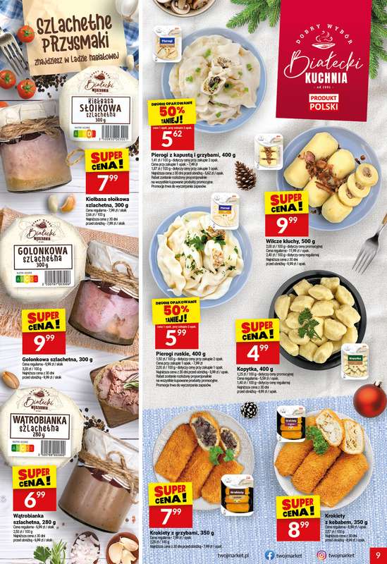 Twój Market - gazetka promocyjna Gazetka od środy 26.11 do wtorku 02.12 - strona 9