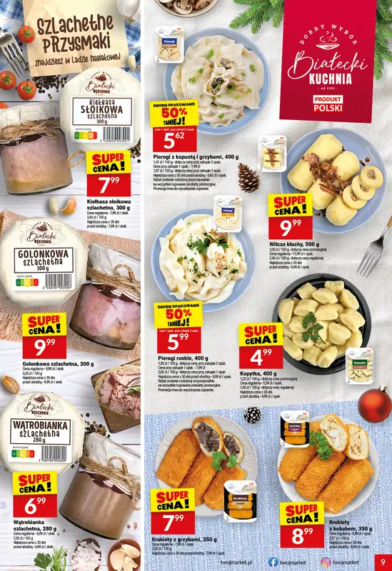 Twój Market - gazetka promocyjna Gazetka od środy 26.11 do wtorku 02.12 - strona 9