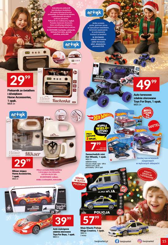 Twój Market - gazetka promocyjna Gazetka od środy 26.11 do wtorku 02.12 - strona 15