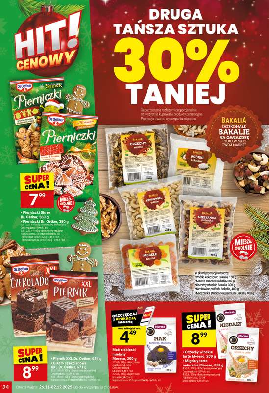 Twój Market - gazetka promocyjna Gazetka od środy 26.11 do wtorku 02.12 - strona 24