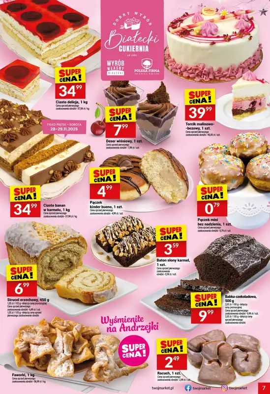 Twój Market - gazetka promocyjna Gazetka od środy 26.11 do wtorku 02.12 - strona 7