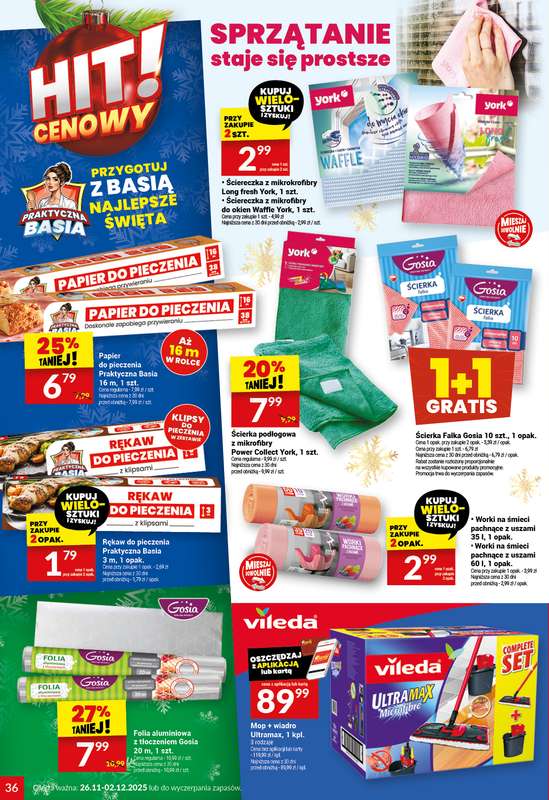 Twój Market - gazetka promocyjna Gazetka od środy 26.11 do wtorku 02.12 - strona 36