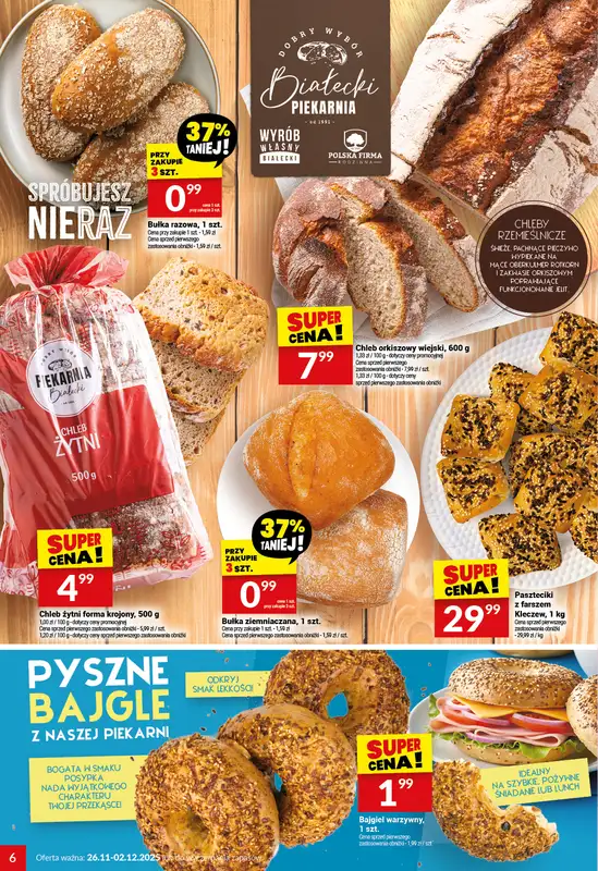 Twój Market - gazetka promocyjna Gazetka od środy 26.11 do wtorku 02.12 - strona 6