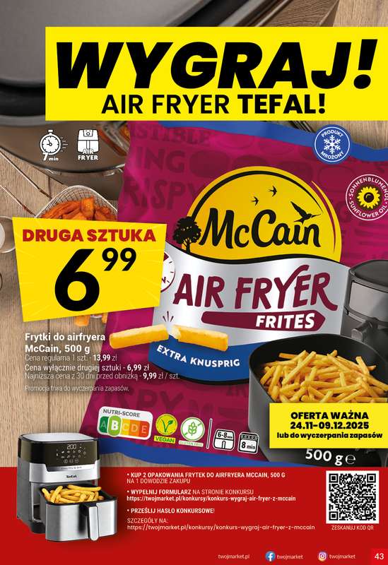 Twój Market - gazetka promocyjna Gazetka od środy 26.11 do wtorku 02.12 - strona 43