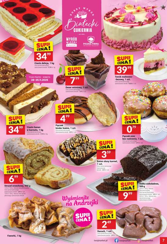 Twój Market - gazetka promocyjna Gazetka od środy 26.11 do wtorku 02.12 - strona 7
