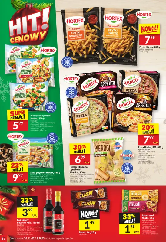 Twój Market - gazetka promocyjna Gazetka od środy 26.11 do wtorku 02.12 - strona 28