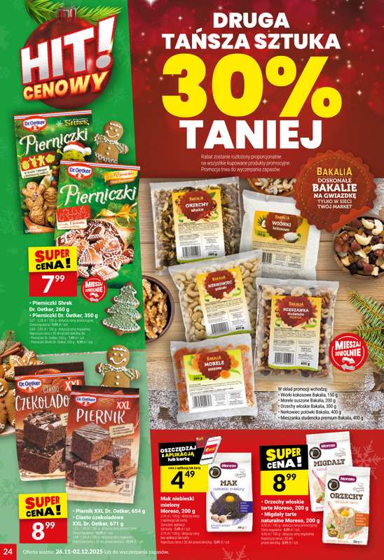 Twój Market - gazetka promocyjna Gazetka od środy 26.11 do wtorku 02.12 - strona 24