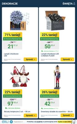 Erli - gazetka promocyjna Black Weeks – Świąteczny klimat w domu! – HITY CENOWE od środy 26.11 do niedzieli 30.11 - strona 6