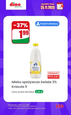 Dino - gazetka promocyjna Specjalna oferta na 25.11.2025 - promocje spoza gazetki od wtorku 25.11 do wtorku 25.11 - strona 3