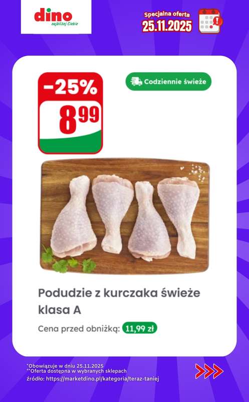 Dino - gazetka promocyjna Specjalna oferta na 25.11.2025 - promocje spoza gazetki od wtorku 25.11 do wtorku 25.11 - strona 5