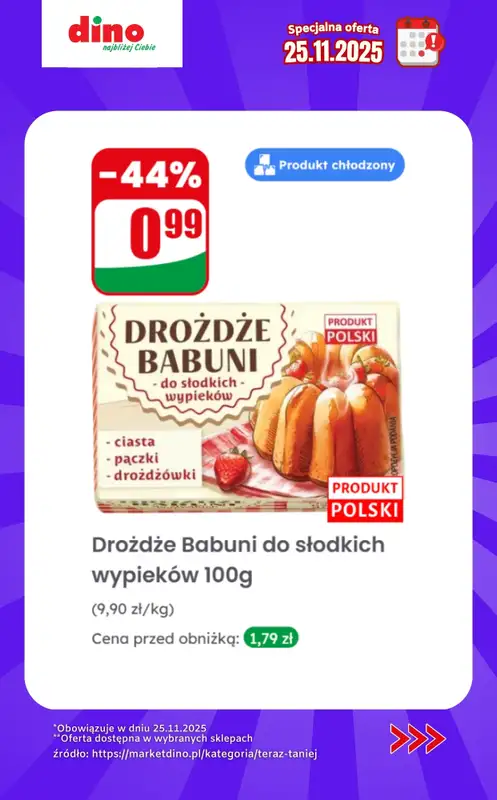 Dino - gazetka promocyjna Specjalna oferta na 25.11.2025 - promocje spoza gazetki od wtorku 25.11 do wtorku 25.11 - strona 11