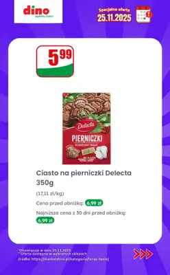 Dino - gazetka promocyjna Specjalna oferta na 25.11.2025 - promocje spoza gazetki od wtorku 25.11 do wtorku 25.11 - strona 10