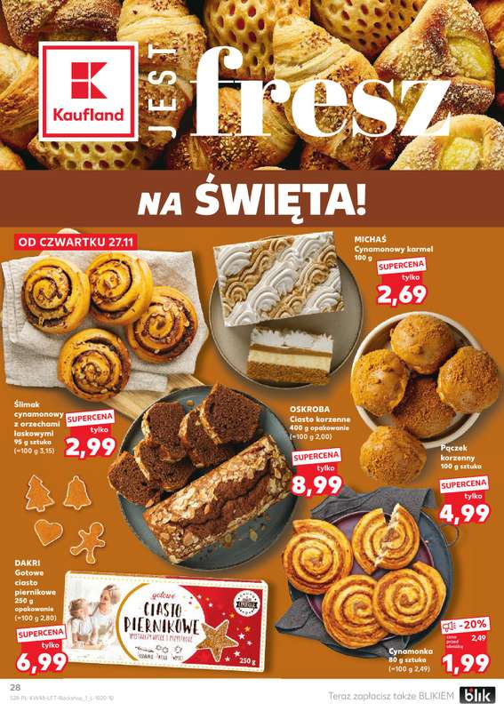 Kaufland - gazetka promocyjna Oferta Kaufland od czwartku 27.11 do środy 03.12 - strona 28