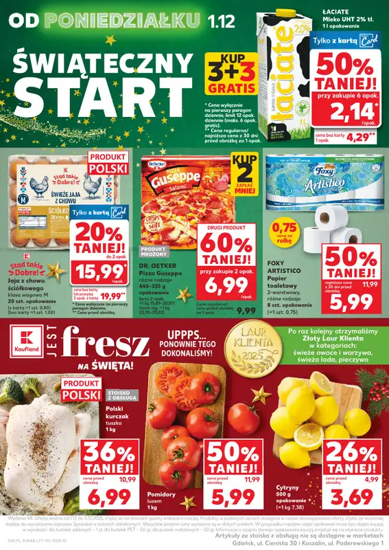 Kaufland - gazetka promocyjna Oferta Kaufland od czwartku 27.11 do środy 03.12 - strona 60