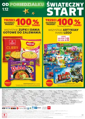 Kaufland - gazetka promocyjna Oferta Kaufland od czwartku 27.11 do środy 03.12 - strona 59