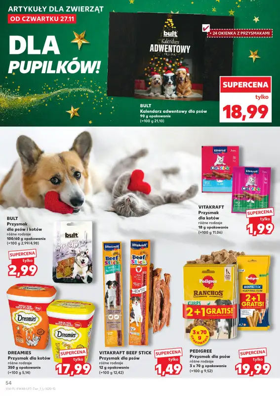 Kaufland - gazetka promocyjna Oferta Kaufland od czwartku 27.11 do środy 03.12 - strona 54