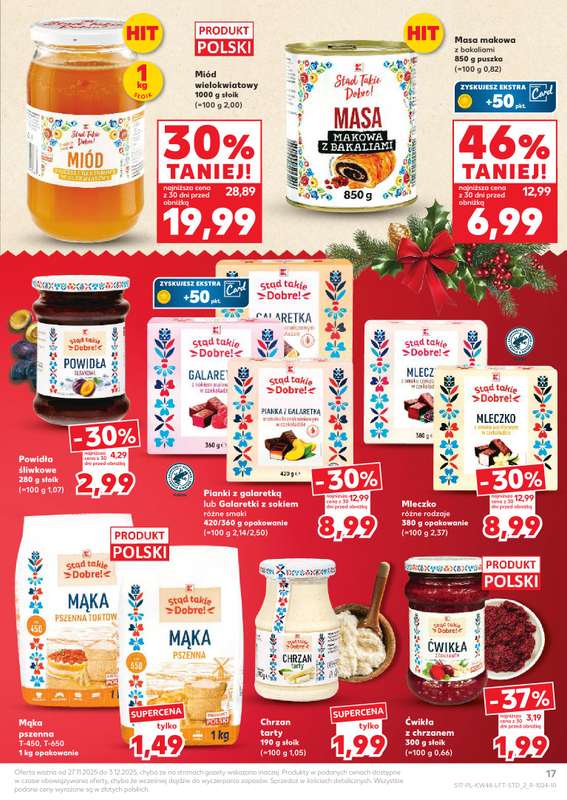 Kaufland - gazetka promocyjna Oferta Kaufland od czwartku 27.11 do środy 03.12 - strona 17