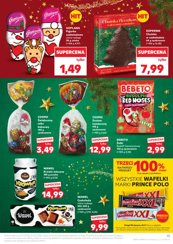 Kaufland - gazetka promocyjna Oferta Kaufland od czwartku 27.11 do środy 03.12 - strona 13