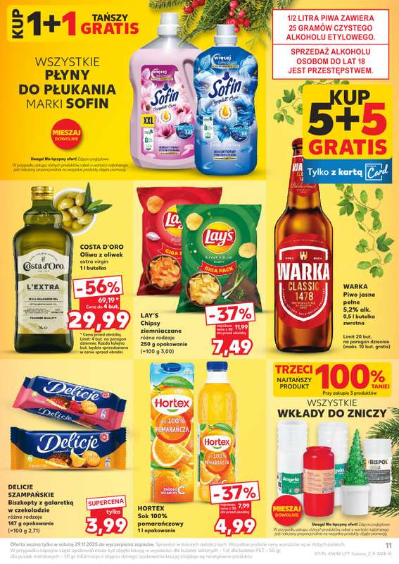 Kaufland - gazetka promocyjna Oferta Kaufland od czwartku 27.11 do środy 03.12 - strona 11