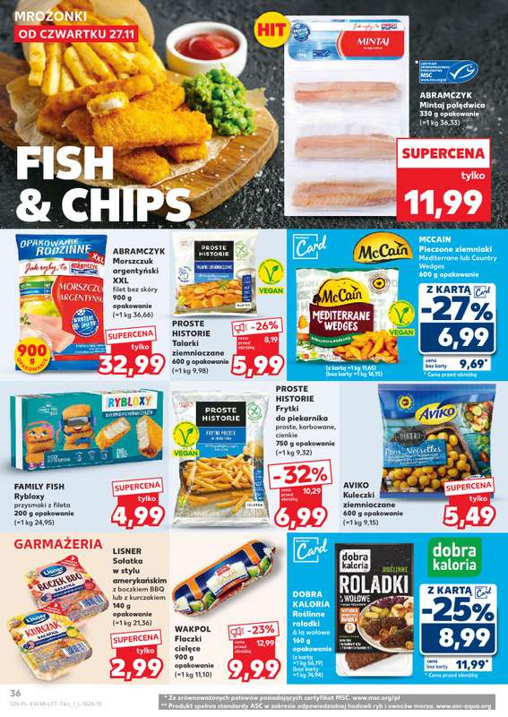 Kaufland - gazetka promocyjna Oferta Kaufland od czwartku 27.11 do środy 03.12 - strona 36