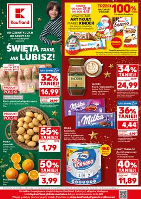 Kaufland - gazetka promocyjna Oferta Kaufland od czwartku 27.11 do środy 03.12