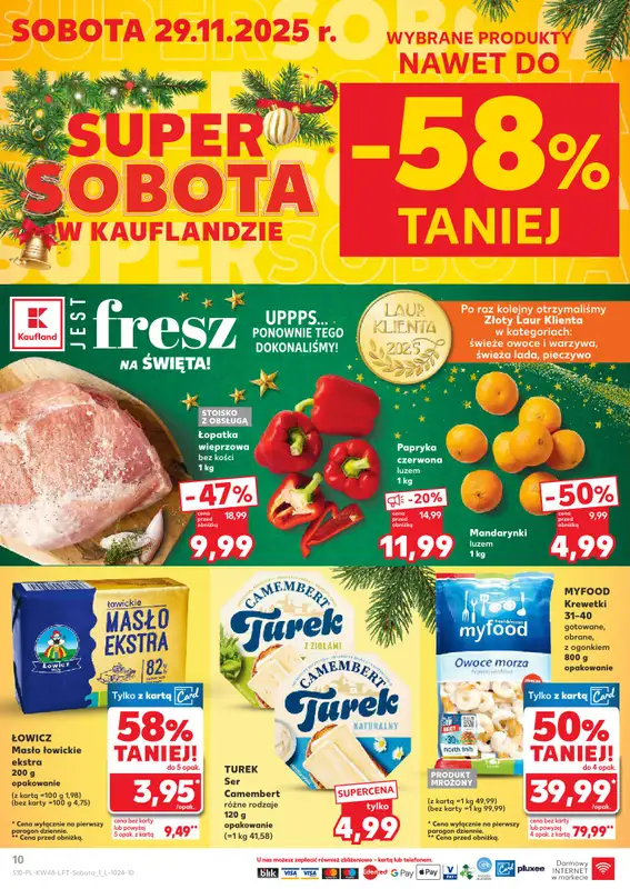 Kaufland - gazetka promocyjna Oferta Kaufland od czwartku 27.11 do środy 03.12 - strona 10