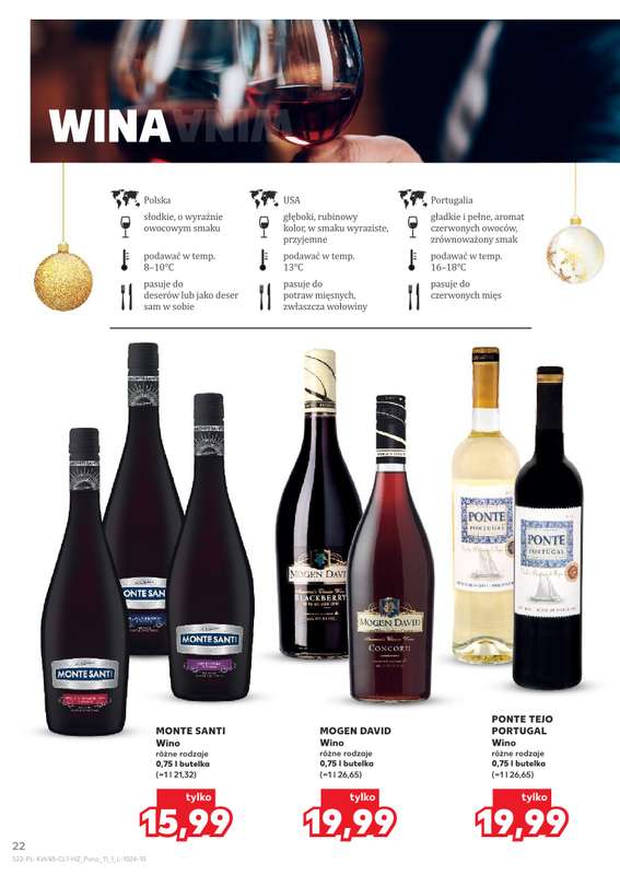 Kaufland - gazetka promocyjna Barek Kauflandu  do wtorku 09.12 - strona 22