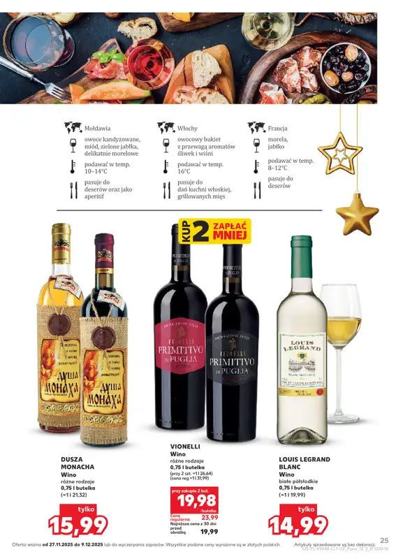Kaufland - gazetka promocyjna Barek Kauflandu  do wtorku 09.12 - strona 25