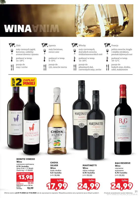 Kaufland - gazetka promocyjna Barek Kauflandu  do wtorku 09.12 - strona 21