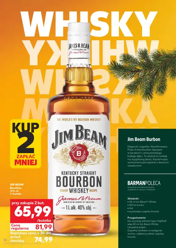 Kaufland - gazetka promocyjna Barek Kauflandu  do wtorku 09.12 - strona 12