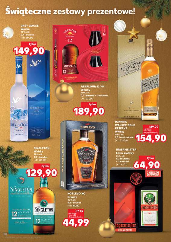 Kaufland - gazetka promocyjna Barek Kauflandu  do wtorku 09.12 - strona 20