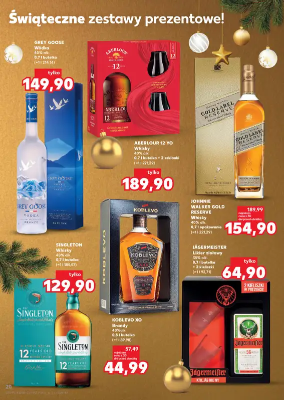 Kaufland - gazetka promocyjna Barek Kauflandu  do wtorku 09.12 - strona 20