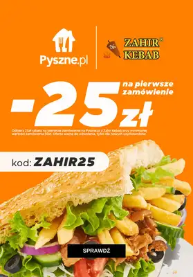 Pyszne.pl - gazetka promocyjna -25 zł na pierwsze zamówienie w KFC, Pizza Hut, Zahir Kebab od wtorku 25.11 do środy 31.12 - strona 3
