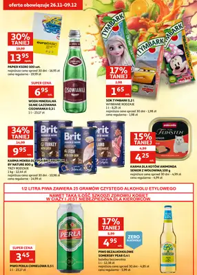 Auchan - gazetka promocyjna Gazetka Racibórz I Dobre ceny. Dobry wybór od środy 26.11 do wtorku 02.12 - strona 16