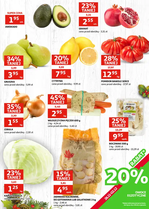 Auchan - gazetka promocyjna Gazetka Racibórz I Dobre ceny. Dobry wybór od środy 26.11 do wtorku 02.12 - strona 5