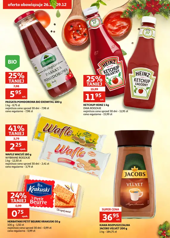 Auchan - gazetka promocyjna Gazetka Racibórz I Dobre ceny. Dobry wybór od środy 26.11 do wtorku 02.12 - strona 15