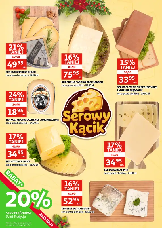 Auchan - gazetka promocyjna Gazetka Zielona Góra I Dobre ceny. Dobry wybór od środy 26.11 do wtorku 02.12 - strona 8