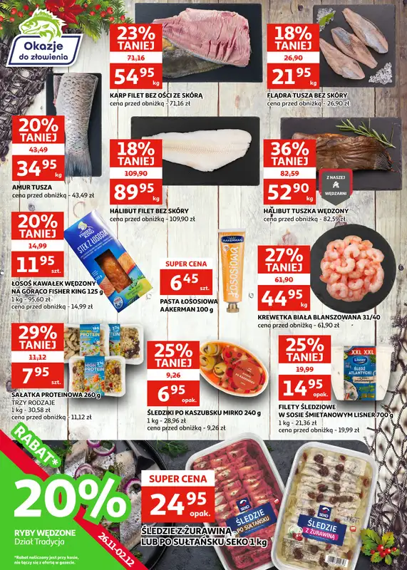Auchan - gazetka promocyjna Gazetka Zielona Góra I Dobre ceny. Dobry wybór od środy 26.11 do wtorku 02.12 - strona 4