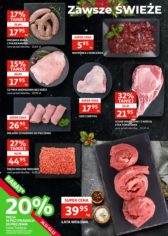Auchan - gazetka promocyjna Gazetka Zielona Góra I Dobre ceny. Dobry wybór od środy 26.11 do wtorku 02.12 - strona 2
